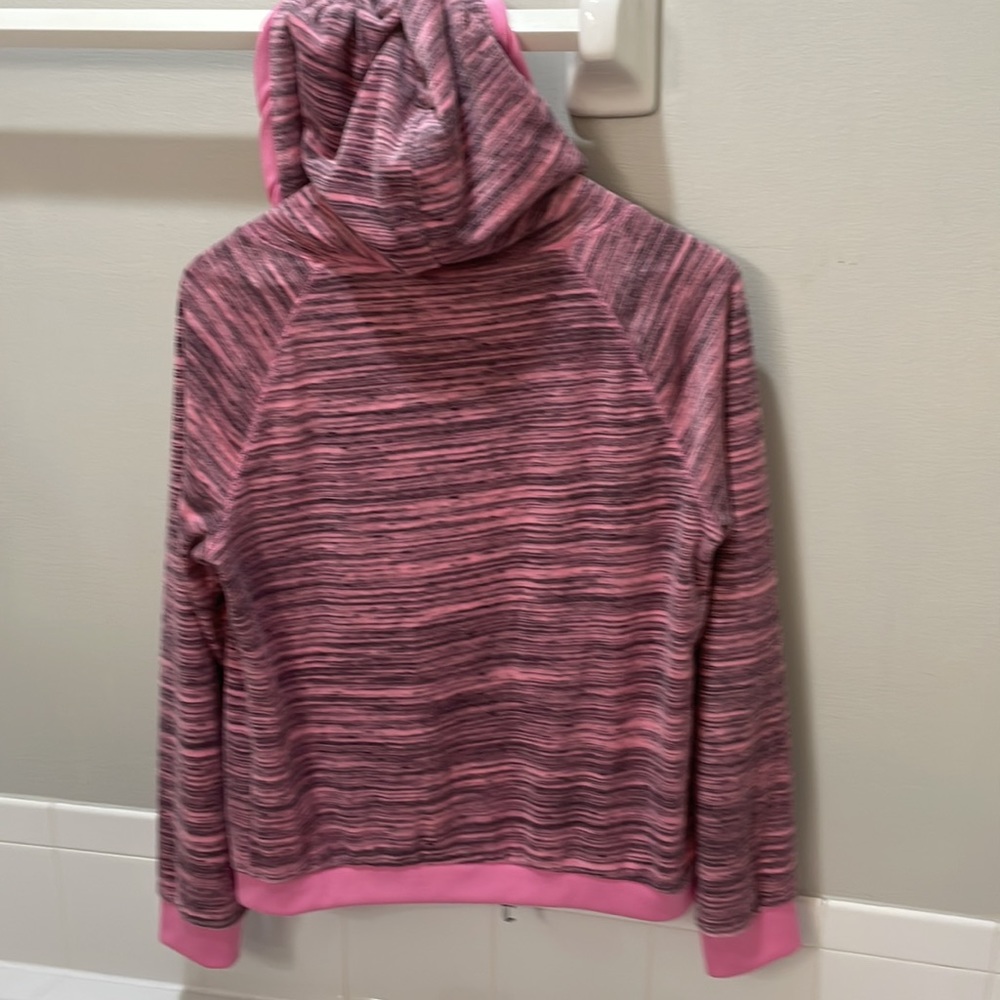 Juicy Couture Full Zip Hooded Velour Suit Top Sweatshirt Sz L EUC - Picture 5 of 5